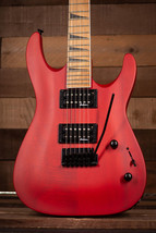 Jackson JS Series Dinky™ Arch Top JS24 DKAM, Caramelized Maple FB, Red Stain - £263.77 GBP