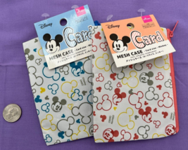 Disney Mickey Mouse Small Mesh Case Bundle - Set of 2 - 6&quot; x 4.5&quot; - $23.76