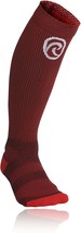 Rehband Rx Compression Socks - Medium – Red - for Women and Men - Athletic Socks - $24.70