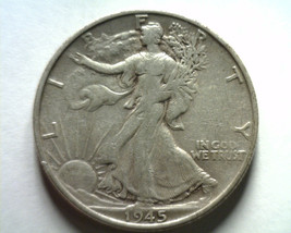 1945-S Walking Liberty Half Very FINE/EXTRA Fine+ VF/XF Very FINE/EXTREMELY Fine - £15.13 GBP
