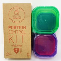 Portion Control Meal Prep Containers 21 Day Meal Planning Diet Healthy Eating - £11.05 GBP