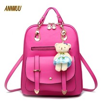 100% leather Women backpack 2023 New Hot Sale Fashion Causal bags High Quality b - £86.50 GBP