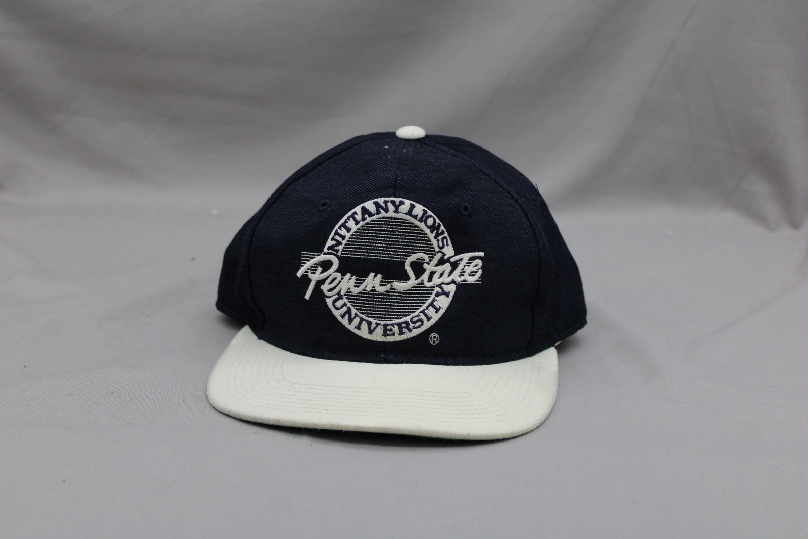 Penn State Nittany Lions Hat (VTG) - Wool Classic Game Circle Script  Size 7 1/8 - $45.00
