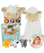 Noah&#39;s Ark Baby Gift Set w/Board Book, 30&quot; X 30&quot; Towel and Animal Squirt... - $550.64 MXN