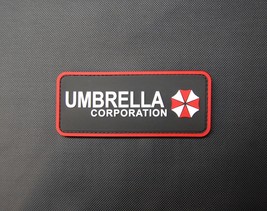 PVC Rubber Resident Evil Umbrella Corporation Uniform Patch Hook Fastener - £7.16 GBP