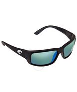 Costa Del Mar TF 11 OGMGLP Fantail Sunglasses Matte Black Green Mirror 5... - $178.99
