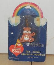 1984 American Greetings CARE BEARS Friendship Bear Attachable Vintage 80... - $14.82