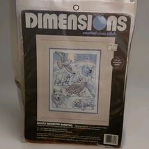Dimensions Counted Cross Stitch Kit 3758 North American Beauties - $17.82