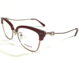 Coach Eyeglasses Frames HC 5104B 9331 Rose Gold Red Cat Eye Full Rim 53-... - $69.75
