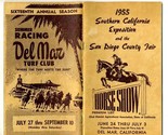 1955 Southern California Expo and San Diego County Fair Horse Show Premi... - $21.75