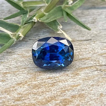 Natural Peacock Blue Sapphire - £468.96 GBP
