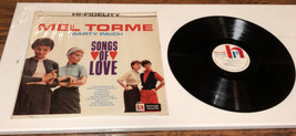 Mel Torme Marty Paich “Songs Of Love” Hurrah Records Vinyl Record - $4.87