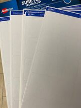 Avery TrueBlock Laser Shipping Labels 2&quot; x 4&quot; (8163 , 5163 ) PICK # OF L... - €3,86 EUR+