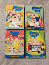 Family Guy Volume&#39;s 1, 2, 3 &amp; 4 - 13 DVD&#39;s in Total - £20.04 GBP