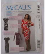 McCall&#39;s MP312 Learn To Sew For Fun Misses Dress Size LG-XXL Uncut - £11.64 GBP