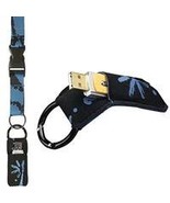 Case Logic 1&quot; Wide Lanyard with USB Sleeve on Quick Release Clip, Blue - £3.93 GBP