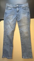 Ann Taylor Factory Jeans Boyfriend Size 2 Womens Blue - $350.32 MXN