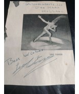 Old magazine photograph signed by leo Visser skate artist - £19.55 GBP