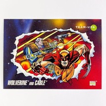 Marvel Impel 1992 Wolverine and Cable Team-Ups Card 77 Series 3 MCU New ... - $1.97
