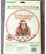 Wonder Art Christmas Traditions Cross Stitch 5800 Cathy Guisewite Tis th... - $14.84