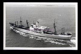 UK0151 - Ben Line Cargo Ship - Bengloe heads for land - built 1961 - photograph - £1.99 GBP