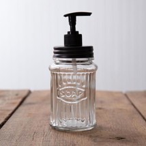 Hoosier Glass Soap Dispenser - Black - $37.99