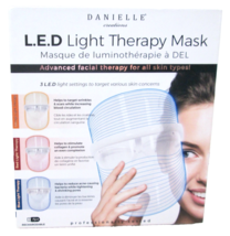 Danielle 3 setting LED Light Therapy Mask, Orange, Red, Blue - New Open Box - $23.74