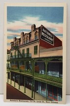 New Orleans, Antoine&#39;s Restaurant 713 St. Louis Street Postcard B15 - £5.64 GBP