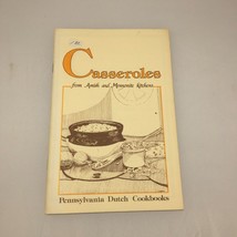Casseroles Amish Mennonite Kitchen Recipes Cookbook Pennsylvania Dutch - £11.84 GBP