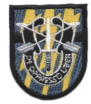 2&quot; Army 12TH Special Forces Group Flash With Crest Embroidered Patch - £23.89 GBP