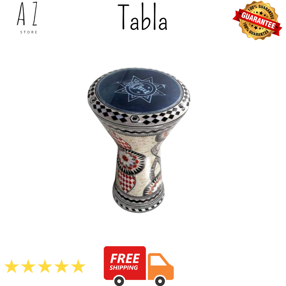 PROFESSIONAL Egyptian Doumbek Darbuka Drum Jawharet Elfan TAMBOURINE Daf... - $426.65