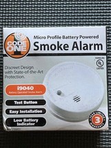Code One Micro Profile 9V Battery Operated Smoke Fire Alarm # i9040 85db Alarm - £5.67 GBP
