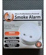 Code One Micro Profile 9V Battery Operated Smoke Fire Alarm # i9040 85db... - £5.68 GBP