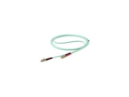 StarTech.com 10m OM4 LC to LC Multimode Duplex Fiber Optic Patch Cable- ... - $91.99