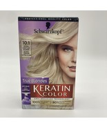 Schwarzkopf Keratin Color Permanent Hair Color#10.1 Extra Light Ash Blon... - $192.88 MXN