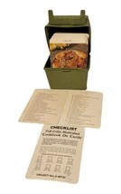 Vintage 1972 Marjon Promotions Dinners Served Recipes Card Box Set - Complete - £10.34 GBP
