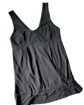 Lululemon Womens Black Casual Cool Racerback Activewear Stretch Tank Top Size 4 - £16.45 GBP