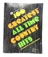 Vintage Sheet Music Book Tele House 100 All Time Greatest Country Hits - $32.42 CAD