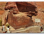 Newspaper Rock Petrified Forest National Monument Arizona UNP Chrome Pos... - $2.92