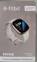 Fitbit FB512 Sense Advanced Health Fitness Smartwatch Soft Gold/Lunar Wh... - $148.49
