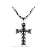 David Yurman Chevron Cross with Black Diamonds - $645.00