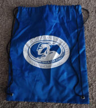 Ohio Christian University Drawstring Bag Backpack Cinch Sack Blue - $5.00