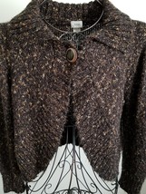 ALPS, XL, ACRYLIC/POLYESTER,  WOMEN&#39;S SWEATER, BLACK WITH SPECKS - $30.00