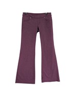 Athleta Women&#39;s S Purple Flare Leg Stretch Fabric Pants, Pockets Sporty ... - $34.19 CAD
