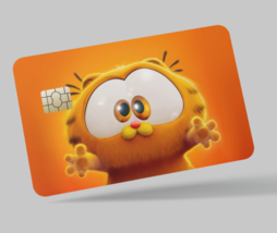 GARFIELD , 2 pc credit card skin &amp; DEBIT CARD,TROLLEY &amp; GYM - $8.99