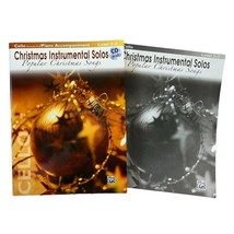 Christmas Instrumental Solos Cello and Piano Songbook Sheet Music with C... - $20.89