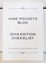 2019 Series Checklist: A Nine Pockets Custom Card - £0.00 GBP