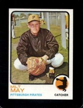 1973 Topps #529 Milt May Exmt Pirates *X51408 - £8.42 GBP