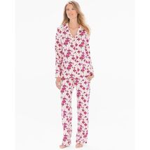 Soma Embraceable Pink Ornaments Print Pajama Set XS Short Top &amp; Pants Set - €39,57 EUR