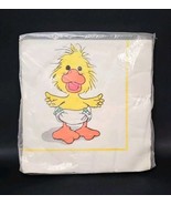 SUZYS ZOO Paper Napkins Rubber Ducks Baby 13x13in NIP Baby Shower Yellow... - £19.15 GBP